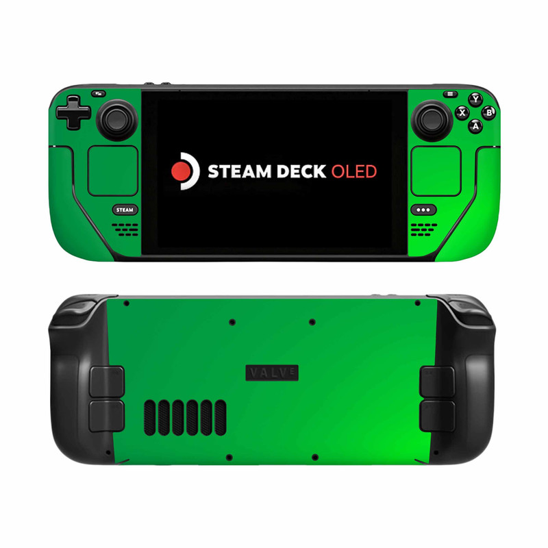 برچسب کنسول بازی ماهوت مناسب برای استیم دک OLED مدل Matte Green