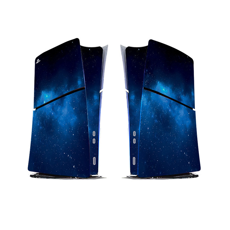 برچسب کنسول بازی پلی استیشن5 اسلیم دیجیتال توییجین وموییجین مدل space 03 مجموعه6 عددی