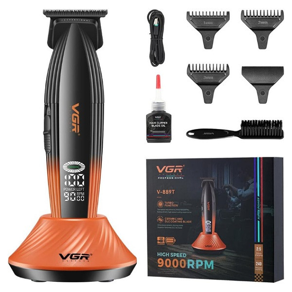 ماشین اصلاح موی سر و صورت شارژی وی جی ار مدل V-899T