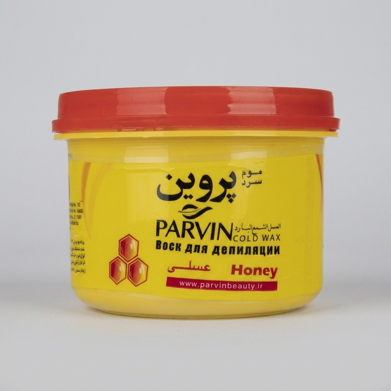 موم سرد پروین مدل Honey حجم 750 گرم