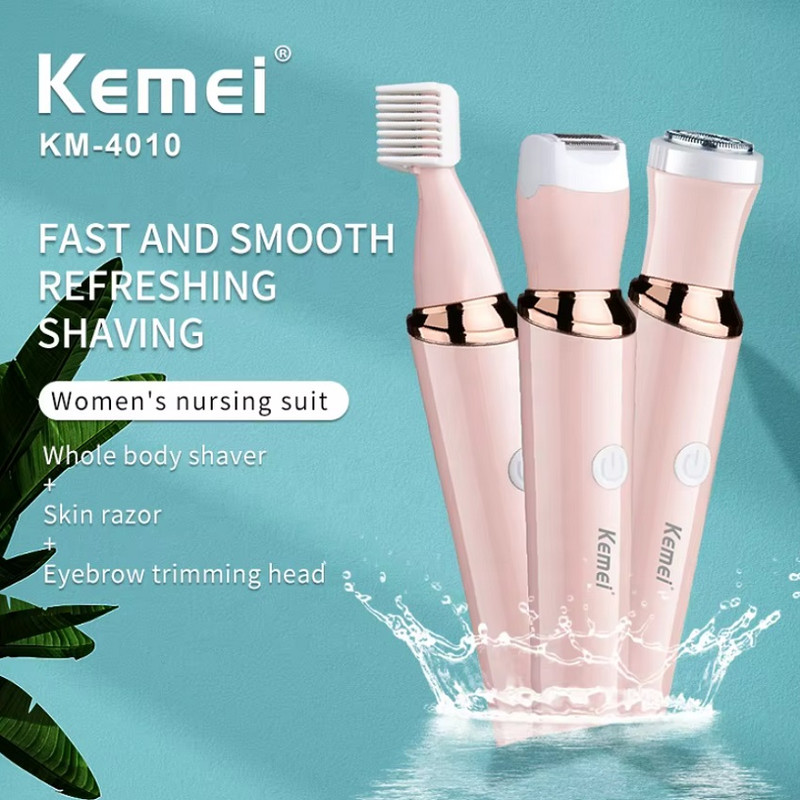 ماشین اصلاح موی بدن بانوان کیمی مدل KM-4010