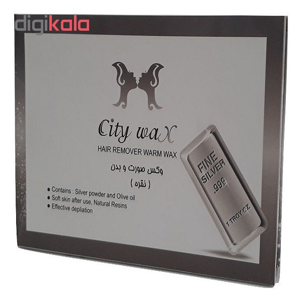 وکس موبر سیتی وکس مدل Silver وزن 500 گرم