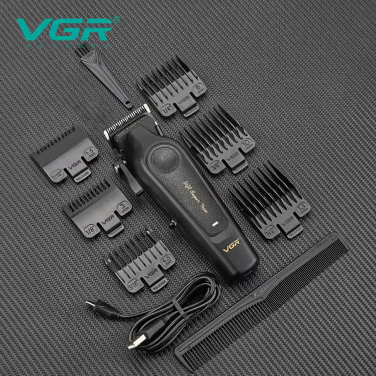 ماشین اصلاح موی سر و صورت شارژی وی جی ار مدل V-197
