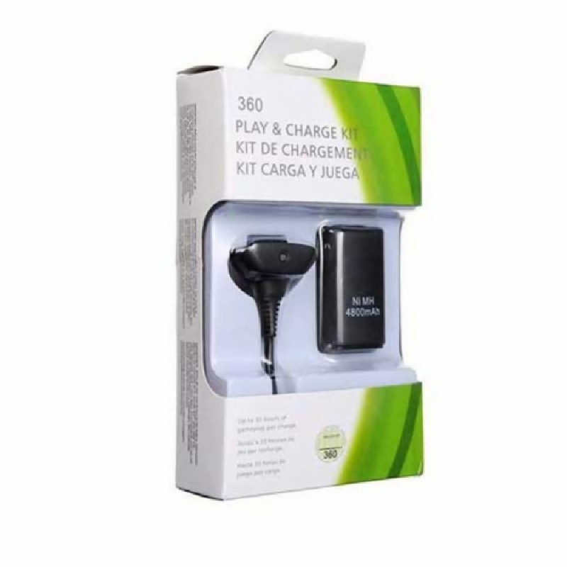 باتری و شارژر دسته بازی ایکس باکس ۳۶۰ مدلxxh-360-2