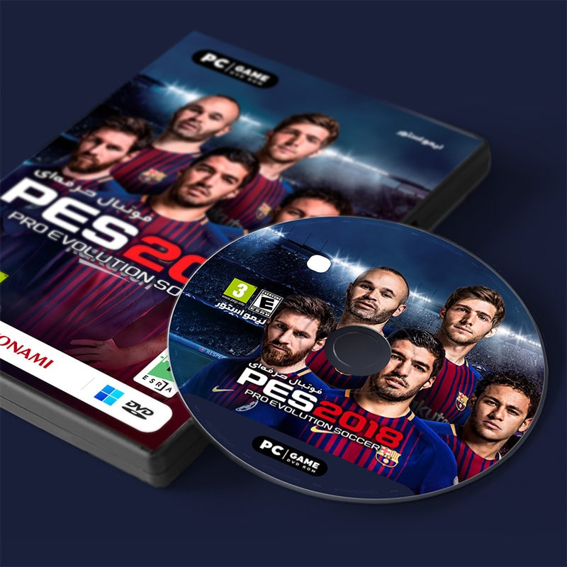 بازی PES 2018 مخصوص PC نشر لیمو استور