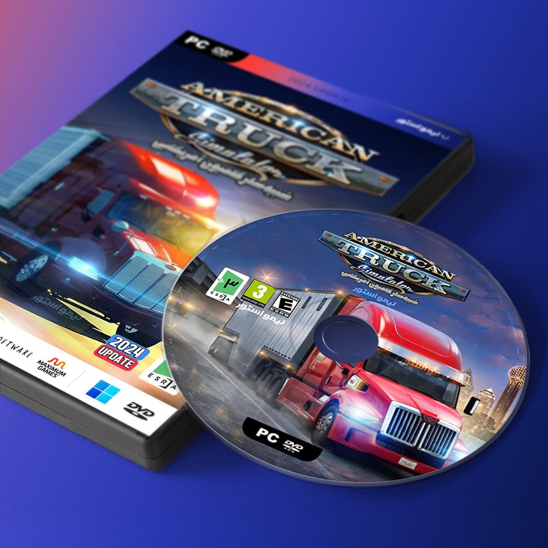 بازی American Truck Simulator مخصوص PC نشر لیمو استور