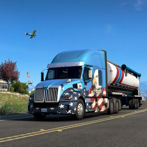 بازی American Truck Simulator مخصوص PC نشر لیمو استور