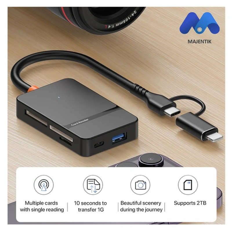 کارتخوان 8 پورت مجنتیک مدل ADS-315