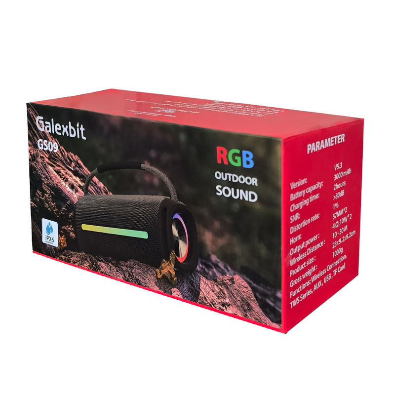 اسپیکر بلوتوثی قابل حمل گلکسبیت مدل Cylindrical GS_09