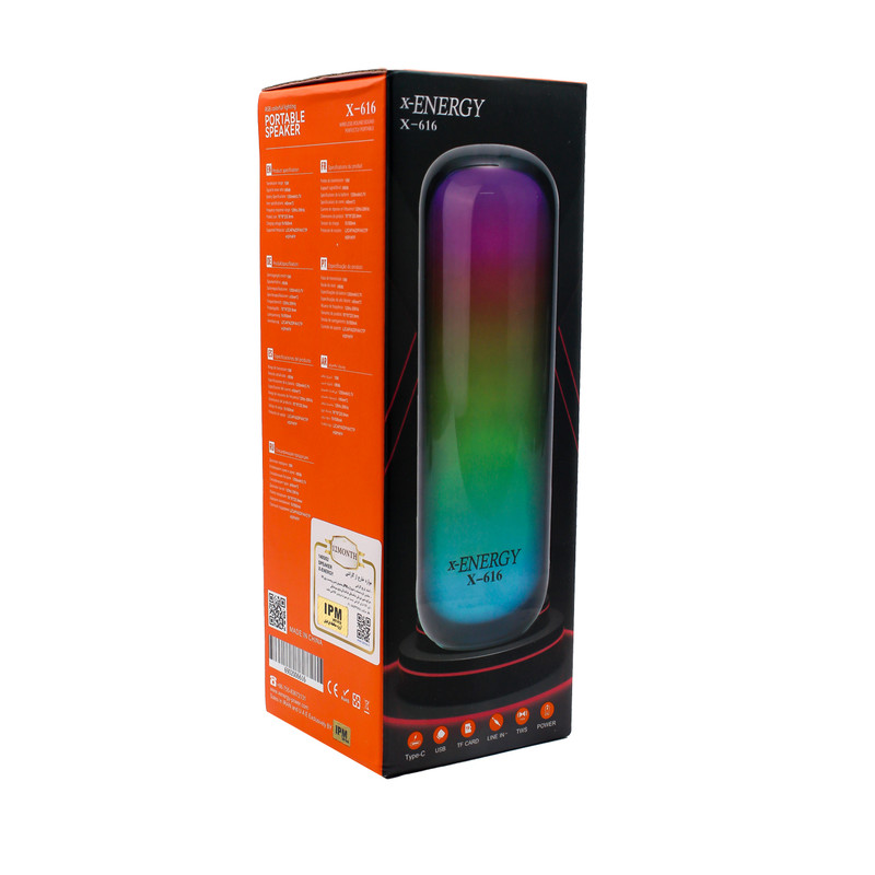 اسپیکر بلوتوثی قابل حمل ایکس-انرژی مدل X-616