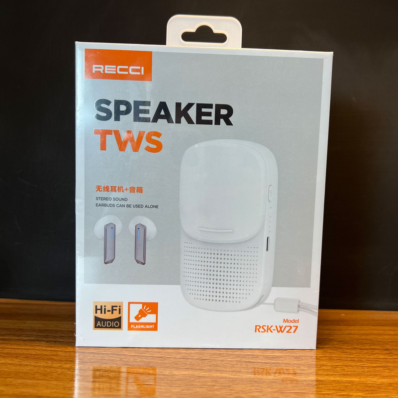 اسپیکر بلوتوثی قابل حمل رسی مدل RSK-W27 tws
