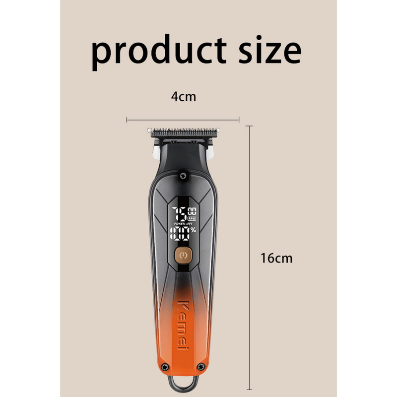 ماشین اصلاح موی سر و صورت شارژی کیمی مدل km-1741