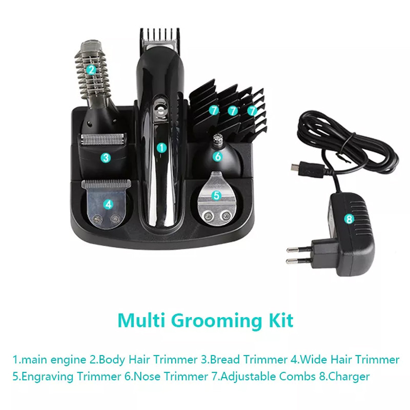 ماشین اصلاح موی بدن و صورت کیمی مدل KM-600