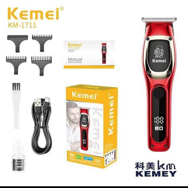 ماشین اصلاح موی سر و صورت شارژی کیمی مدل KM-1711
