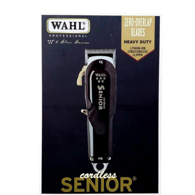 ماشین اصلاح موی سر و صورت وال پروفشنال مدل cordless senior به همراه شانه اصلاح بسته 8 عددی