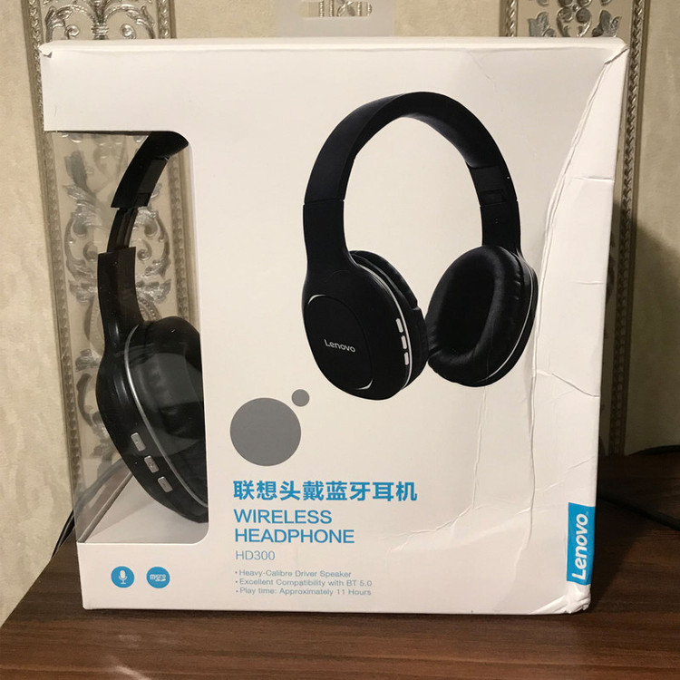 هدفون مخصوص بازی بی سیم لنوو مدل ASE OVER EAR HD300 HANGING ORGINAL