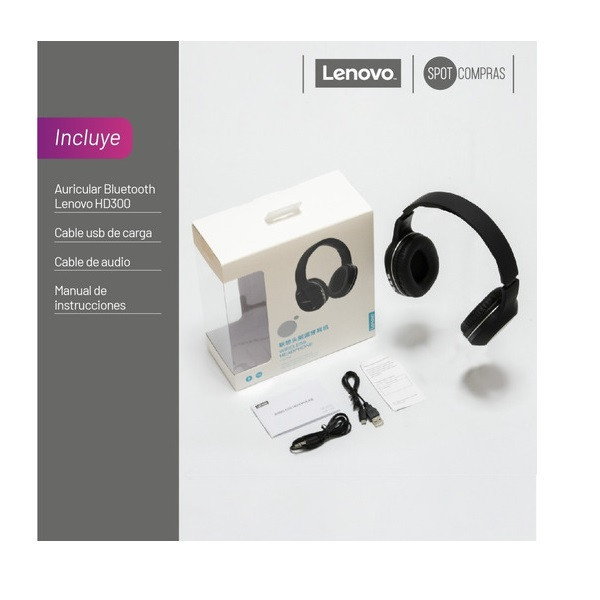 هدفون مخصوص بازی بی سیم لنوو مدل ASE OVER EAR HD300 HANGING ORGINAL