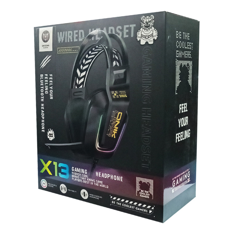 هدست گیمینگ اونیکوما مدل X13 RGB