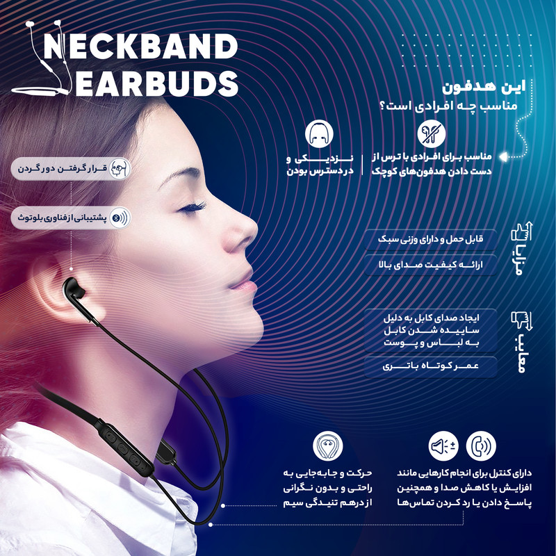 هدست بلوتوثی لنوو مدل X4 Bone Conduction IP56