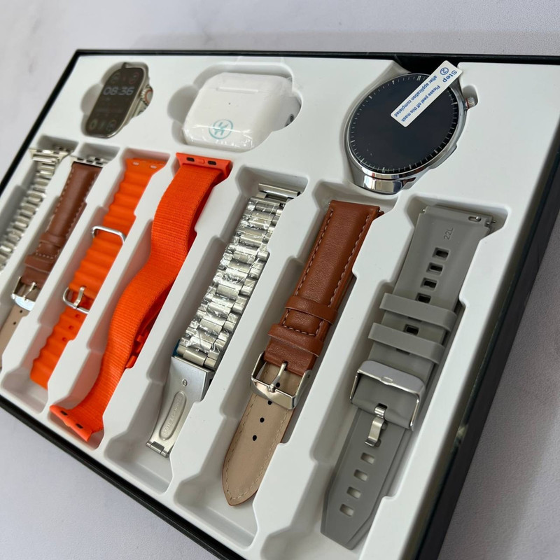 ساعت هوشمند رموجت مدل i80 Suit Extremc بسته 2 عددی به همراه هدفون بلوتوثی