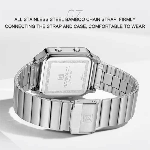 ساعت مچی دیجیتال زنانه نیوی فورس مدل 5046 SB