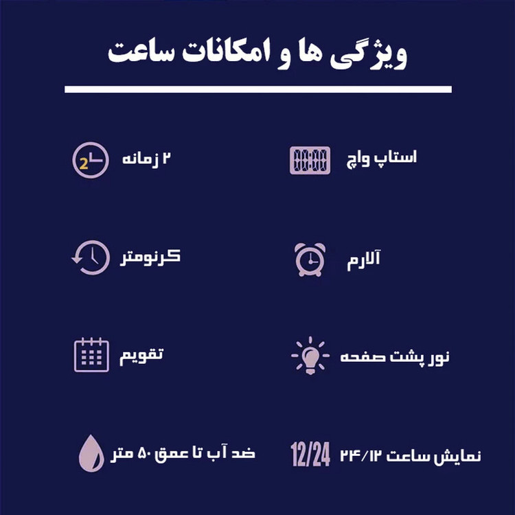 ساعت مچی دیجیتال اسکمی مدل 1580CMBU