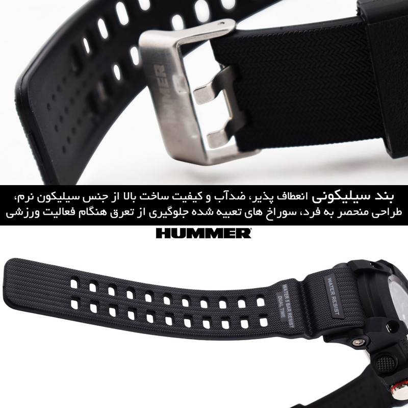 ساعت مچی عقربهای کوارتز مردانه هامر مدل 1440HM-C4