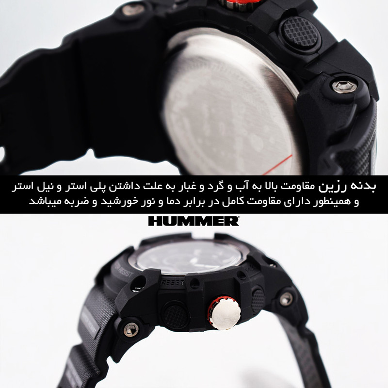 ساعت مچی عقربهای کوارتز مردانه هامر مدل 1440HM-C4