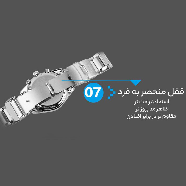 ساعت مچی عقربه ای مردانه اسکمی مدل 9096 کد 01