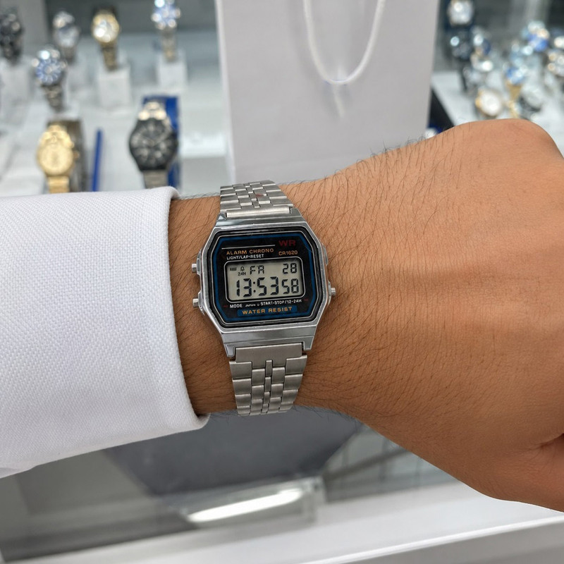 ساعت مچی مردانه کلاسیک مدل موتور ژاپن A159W
