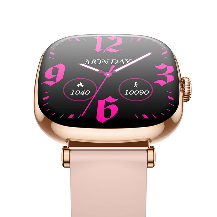 ساعت 40 میلیمتری ژوبیتر مدل jWatch L510 با نمایشگر AMOLED و تماس بلوتوثی با بند استیل