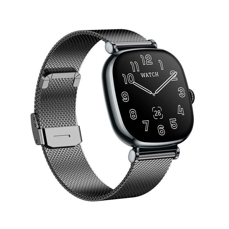 ساعت 40 میلیمتری ژوبیتر مدل jWatch L510 با نمایشگر AMOLED و تماس بلوتوثی با بند استیل