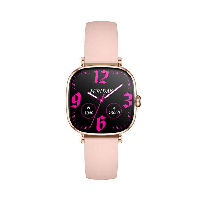 ساعت 40 میلیمتری ژوبیتر مدل jWatch L510 با نمایشگر AMOLED و تماس بلوتوثی با بند استیل