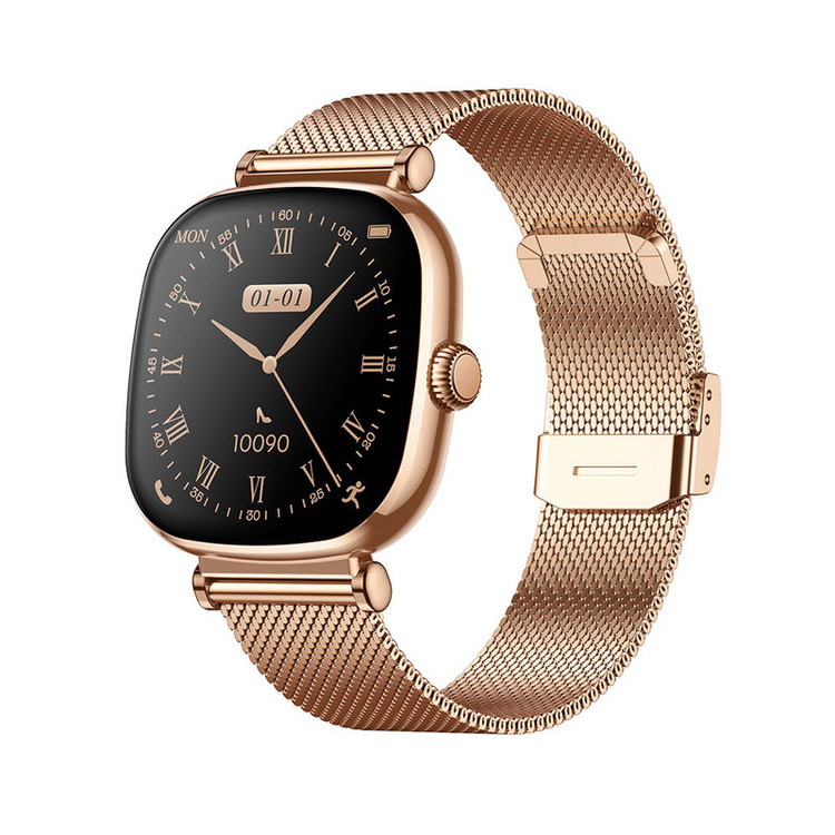 ساعت 40 میلیمتری ژوبیتر مدل jWatch L510 با نمایشگر AMOLED و تماس بلوتوثی با بند استیل