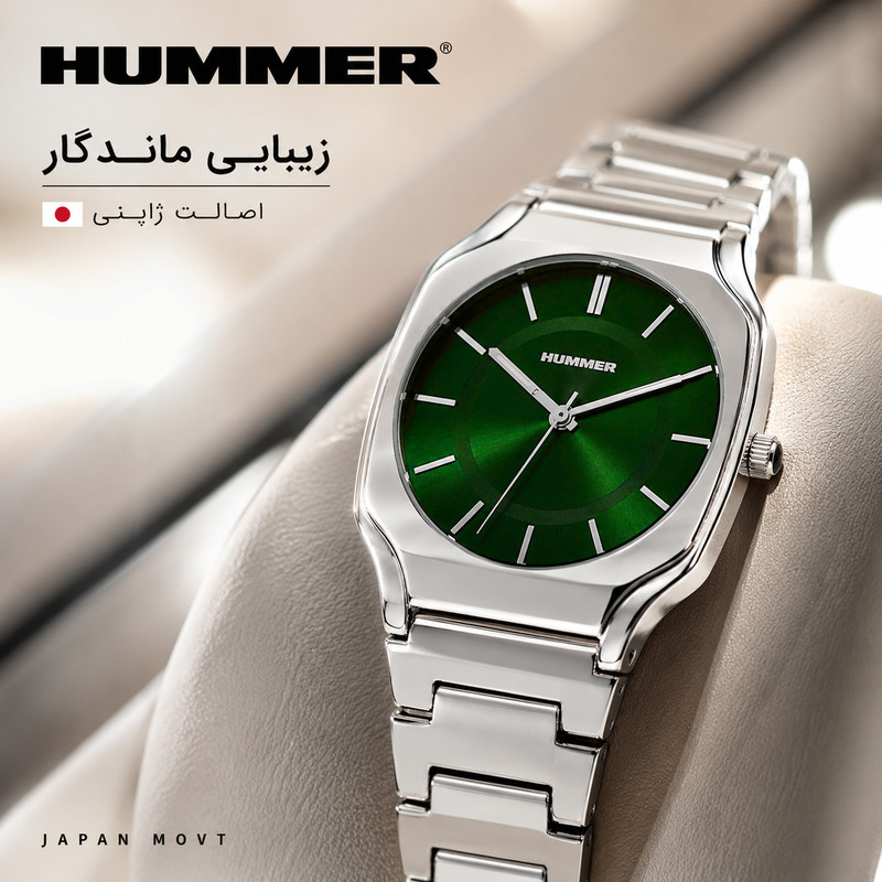 ساعت مچی عقربه ای مردانه هامر مدل موتور ژاپن رفرنس HM1116-C1