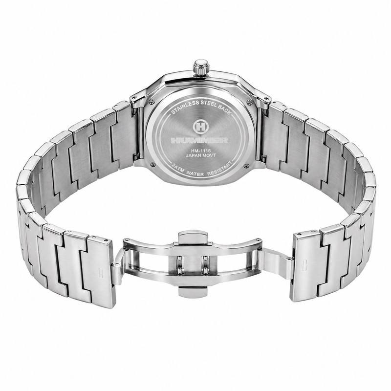 ساعت مچی عقربه ای مردانه هامر مدل موتور ژاپن رفرنس HM1116-C1
