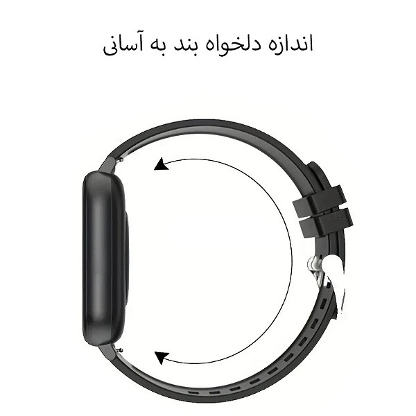 ساعت هوشمند 49 میلی متری مدل TK-X30 با بند سیلیکونی