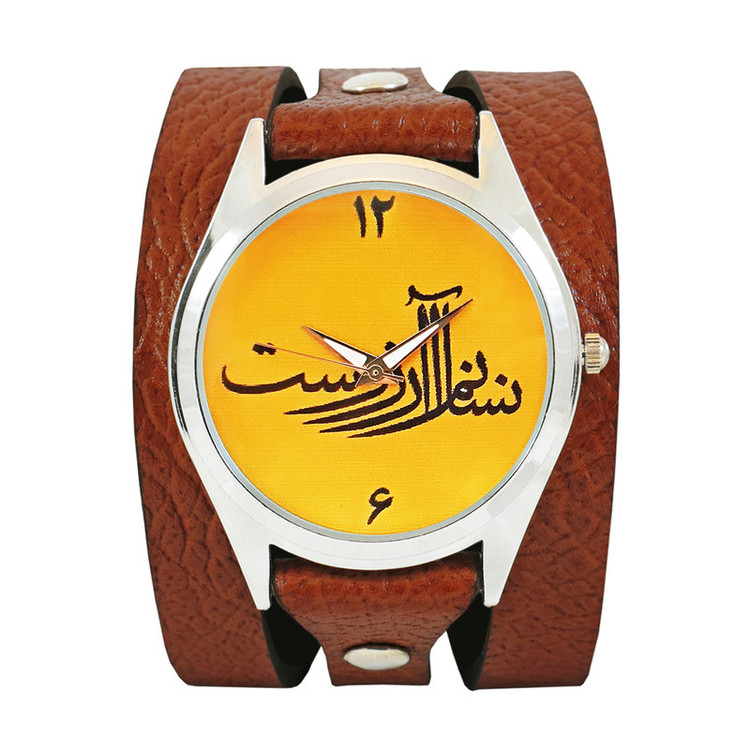 ساعت مچی عقربه ای اچ آر دیزاین گروپ مدل انسانم آرزوست w059