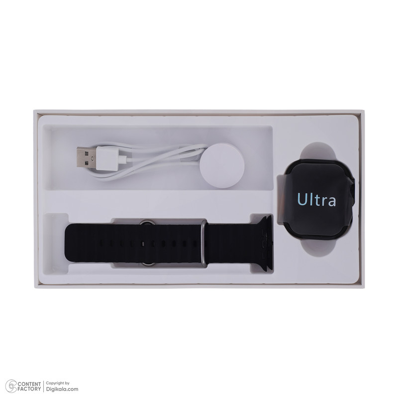 ساعت هوشمند 49 میلیمتری مدل V-Ultra 3 با بند سیلیکونی