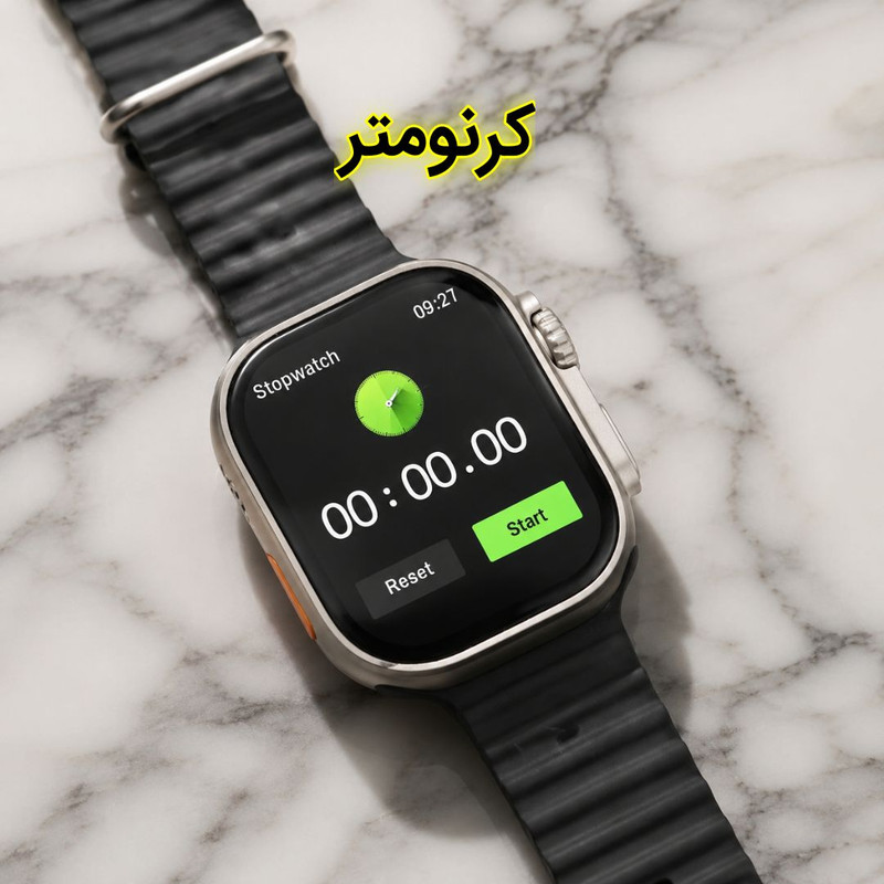 ساعت هوشمند 49 میلی متری یونیک مدل ایکس هشت با بند سیلیکونی به همراه هدفون بلوتوثی