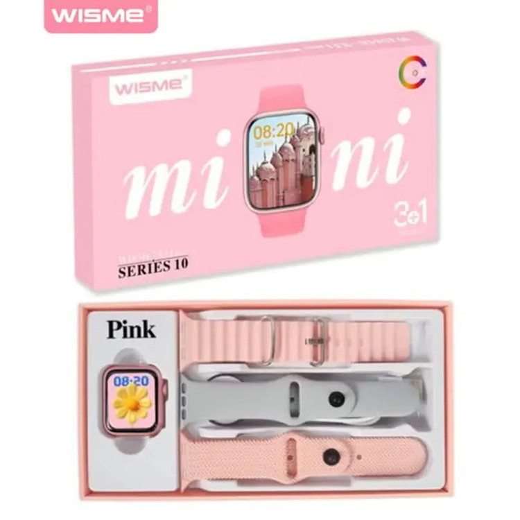ساعت هوشمند 1.71 اینچی ویسمی مدل X51 MINI با بند سیلیکونی