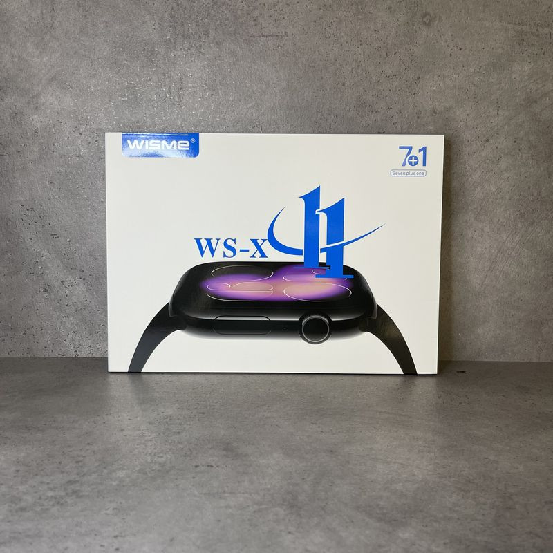 ساعت هوشمند 2.0 اینچی ویسمی مدل ws-X11 با بند سیلیکونی