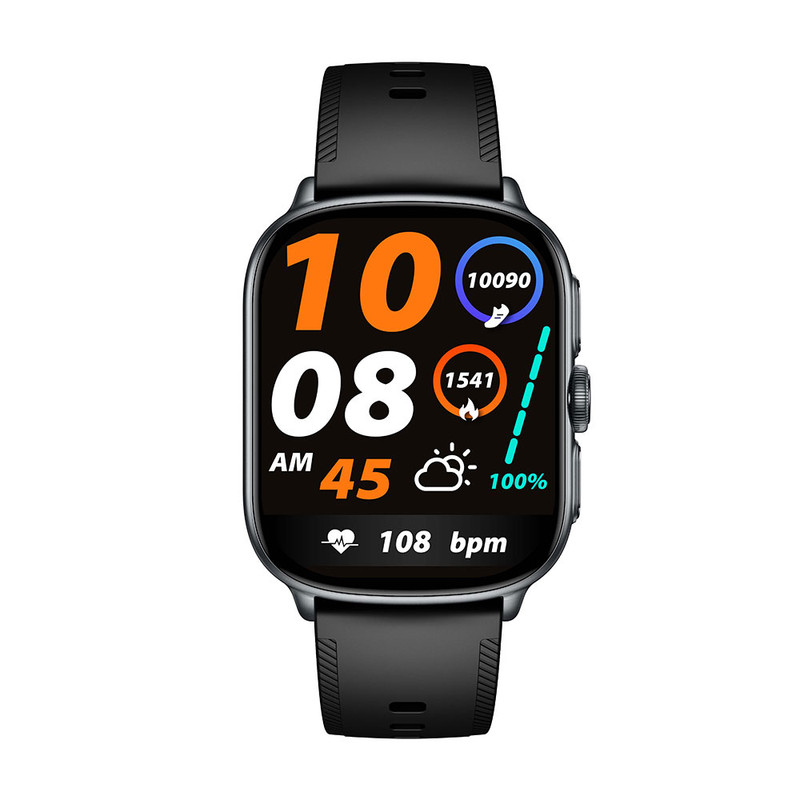 ساعت هوشمند 48 میلیمتری ژوبیتر مدل jWatch F710 با نمایشگر AMOLED و قابلیت GPS با بند سیلیکونی