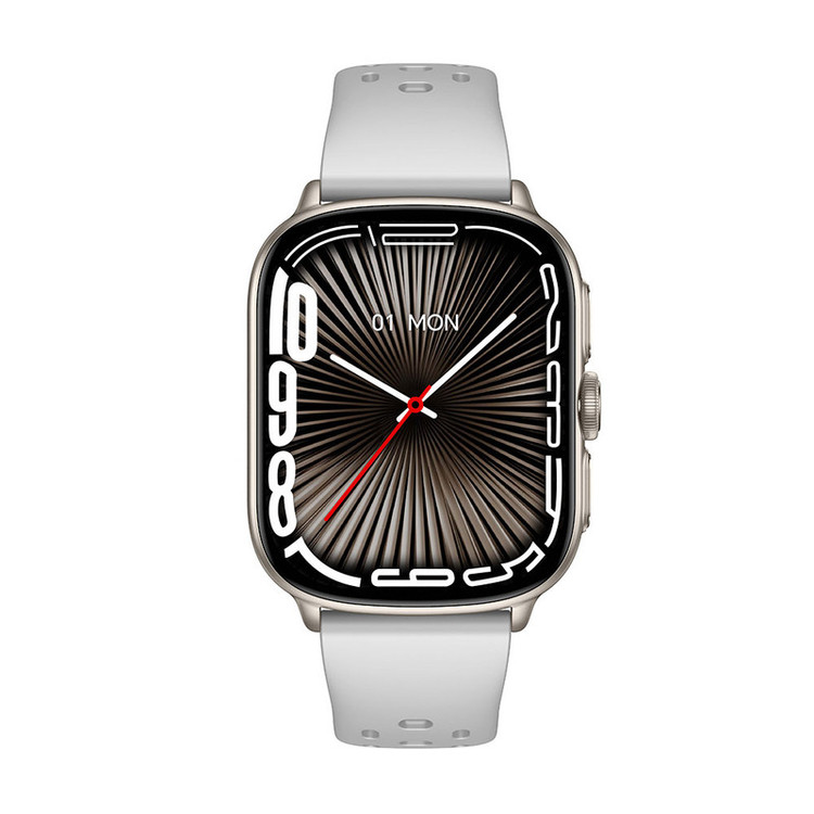 ساعت هوشمند 48 میلیمتری ژوبیتر مدل jWatch F710 با نمایشگر AMOLED و قابلیت GPS با بند سیلیکونی