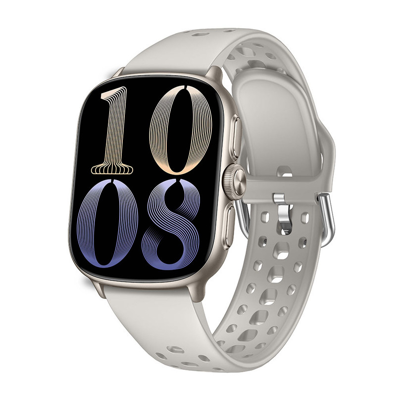 ساعت هوشمند 48 میلیمتری ژوبیتر مدل jWatch F710 با نمایشگر AMOLED و قابلیت GPS با بند سیلیکونی