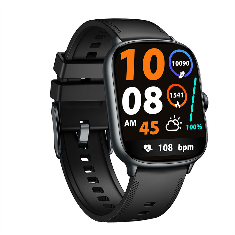 ساعت هوشمند 48 میلیمتری ژوبیتر مدل jWatch F710 با نمایشگر AMOLED و قابلیت GPS با بند سیلیکونی