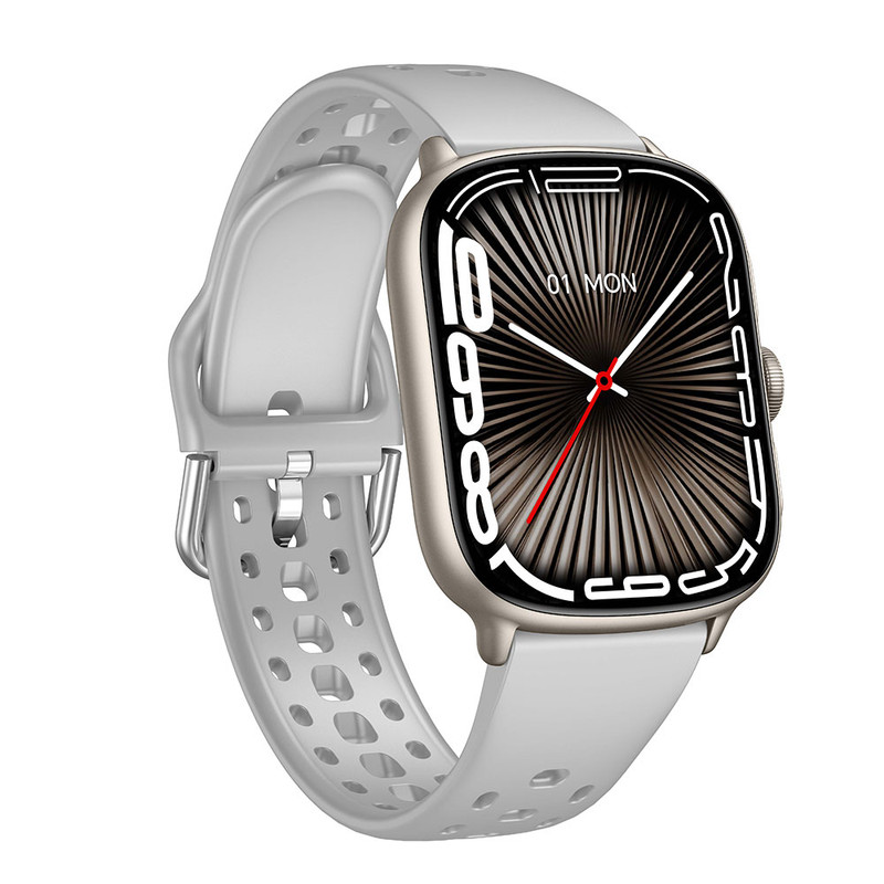 ساعت هوشمند 48 میلیمتری ژوبیتر مدل jWatch F710 با نمایشگر AMOLED و قابلیت GPS با بند سیلیکونی