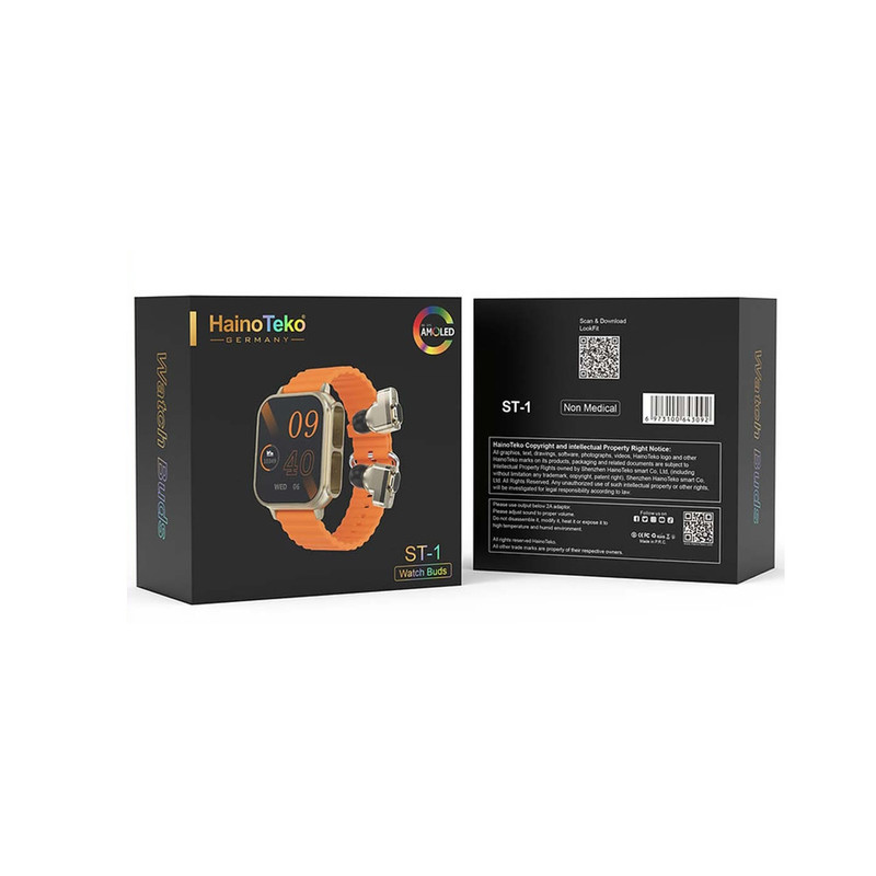 ساعت هوشمند هاینو تکو مدل APY ST1 SMART BALANCED دارای قابلیت های کنترل موسیقی، شمارنده ضربان قلب، گام شمار، قابلیت مکالمه از طریق بلوتوث، پشتیبانی از زبان فارسی، بند سیلیکون
