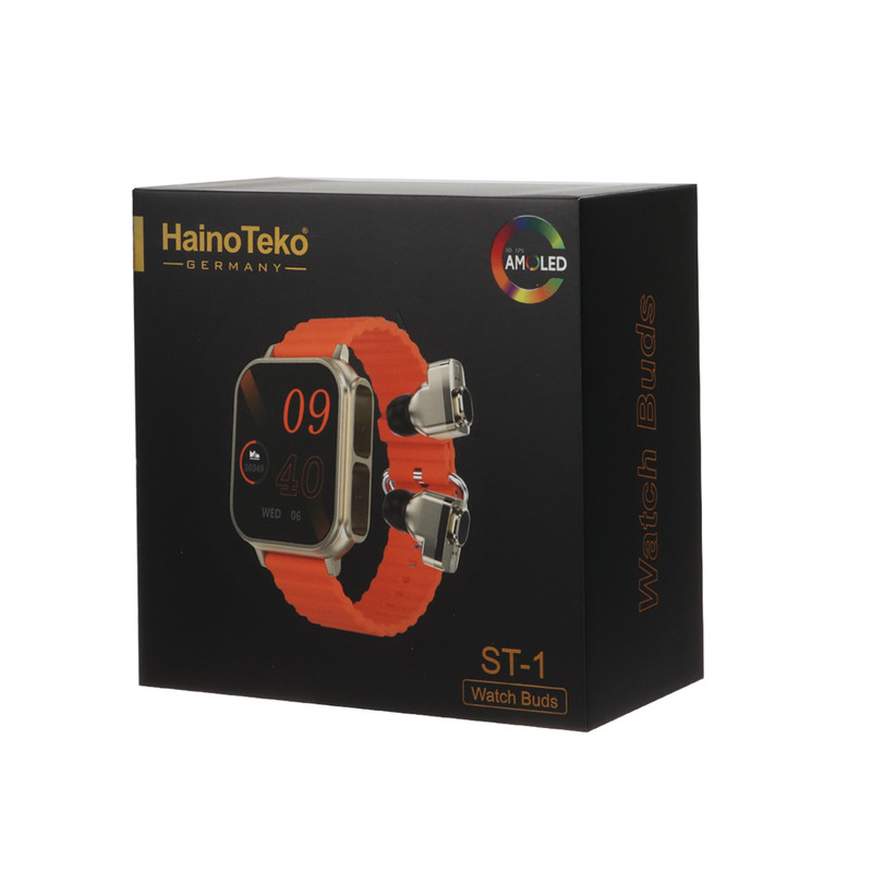 ساعت هوشمند هاینو تکو مدل APY ST1 SMART BALANCED دارای قابلیت های کنترل موسیقی، شمارنده ضربان قلب، گام شمار، قابلیت مکالمه از طریق بلوتوث، پشتیبانی از زبان فارسی، بند سیلیکون