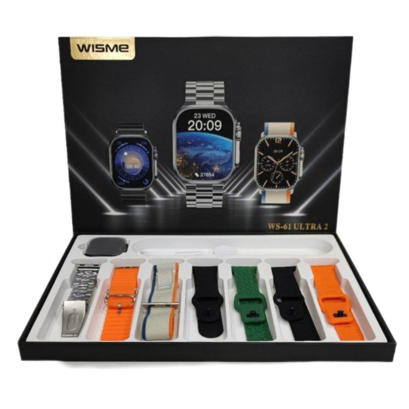 ساعت هوشمند دبلیو اِس مدل WS-61 ultra2